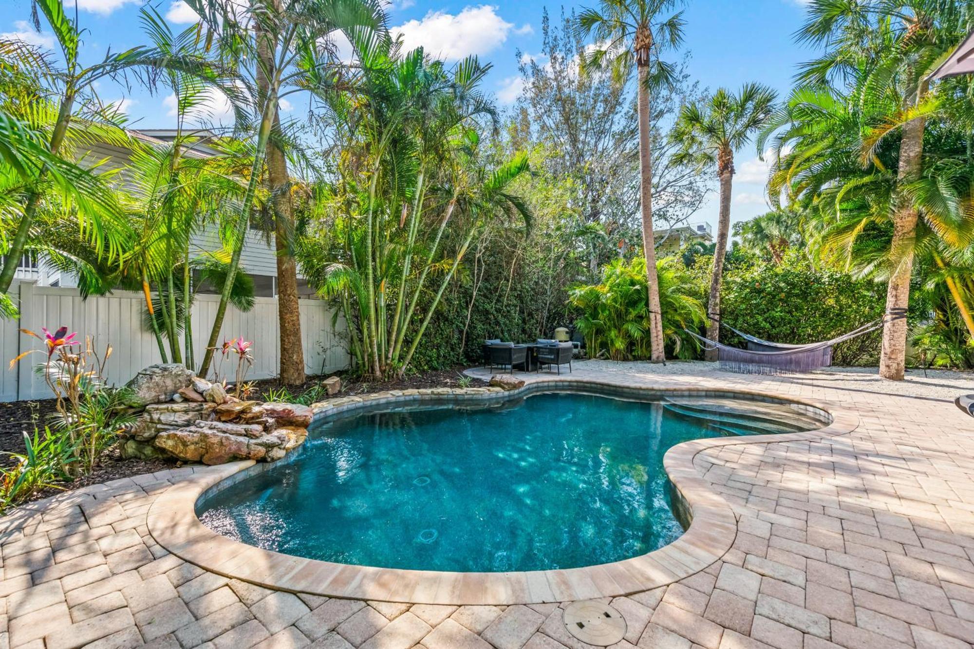Sandy Pants - Designer Beach Chic Home Steps To Beach Backyard Oasis W Heated Pool แอนนามาเรีย ภายนอก รูปภาพ